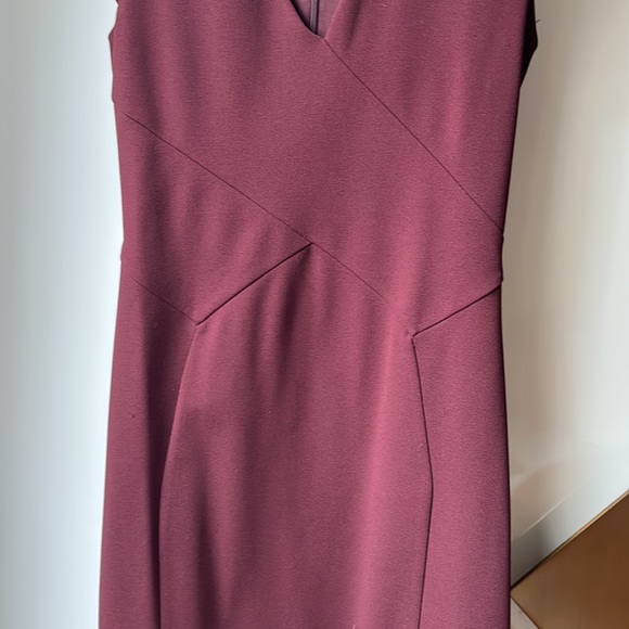 Express Burgundy Dress - Picture 3 of 7